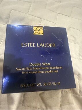 Estee Lauder Double Wear Matte Powder - Navy & Gold